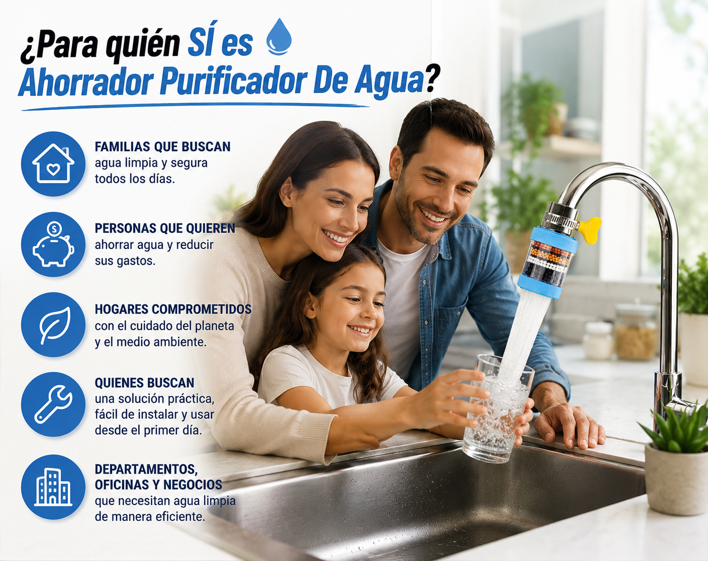 💧 Ahorrador Purificador De Agua