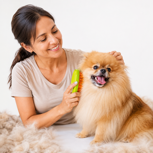 Cepillo a Vapor Para Perros 🐾 y Gatos 🐱