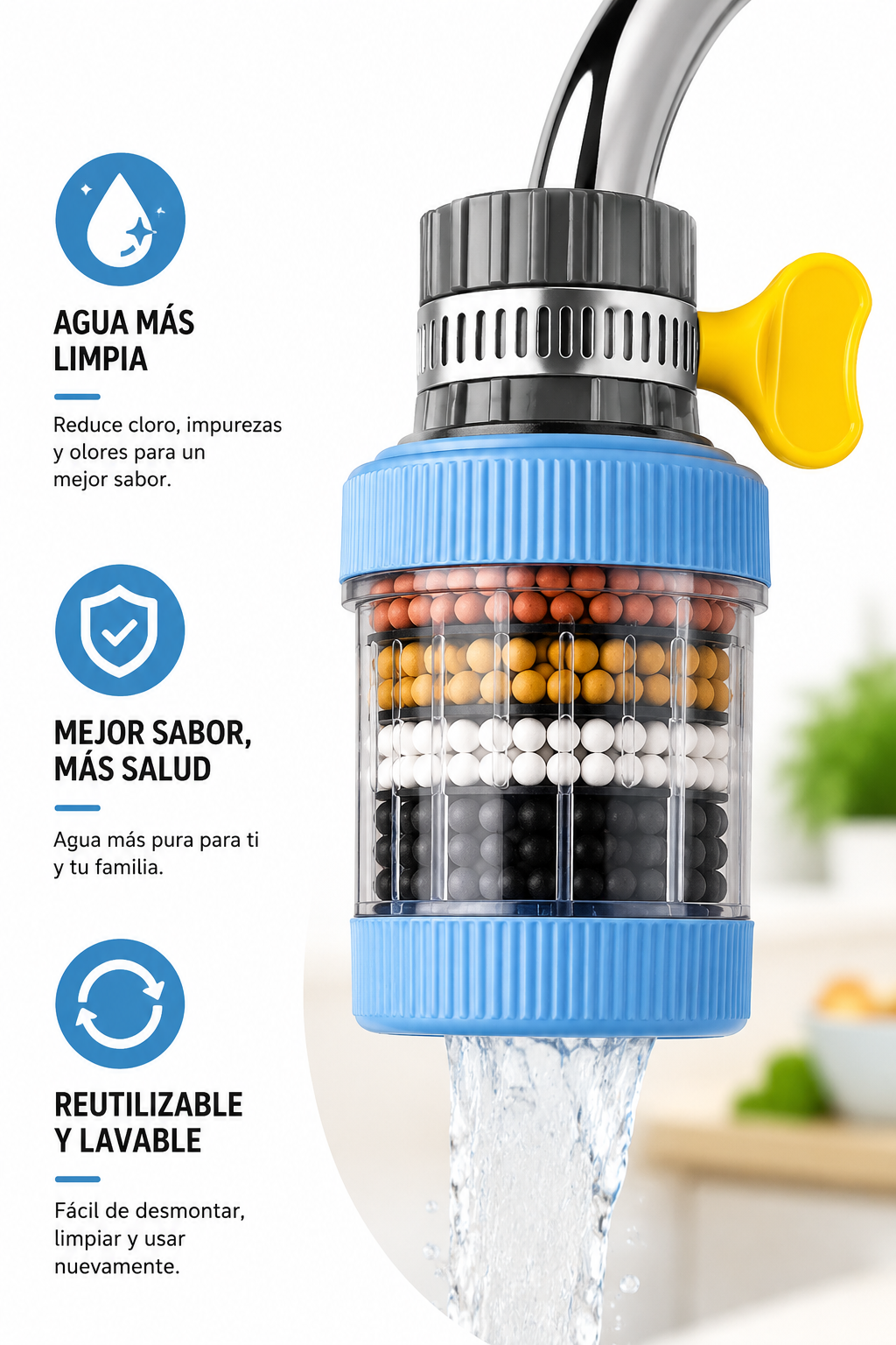 Filtro de Agua de 6 Capas – Purificador